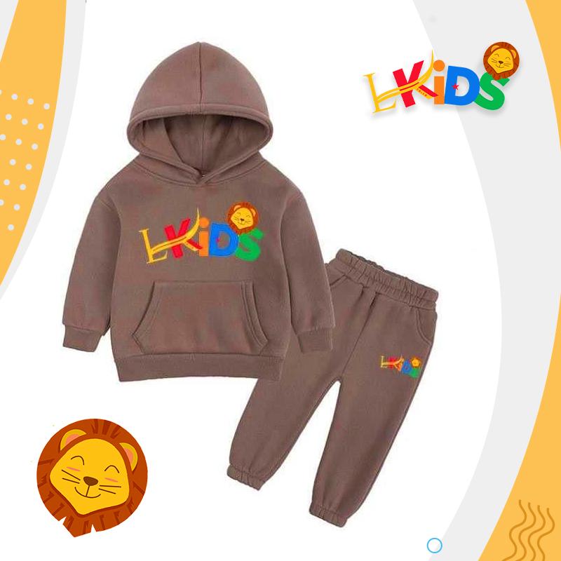 KCL: Hoodie and Jogger Set (Brown)