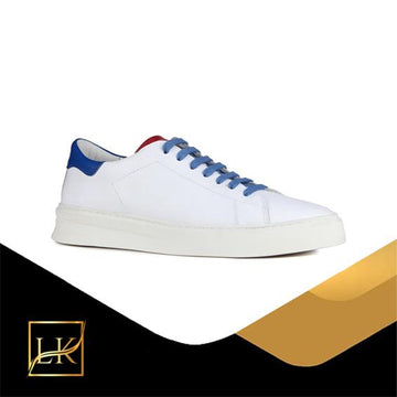 M: White Men's Sneaker - SHP-88